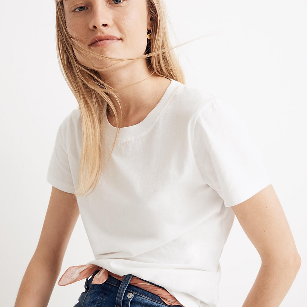 Madewell Northside Vintage Classic White Tee